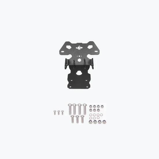 Legundary Custom Blitz Tail Tidy for Yamaha XSR 155 Black Mild Steel Fender Eliminator Number Plate Holder