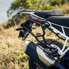 Legundary Aviator Saddlestay Matte Black for TVS Apache RTX 300