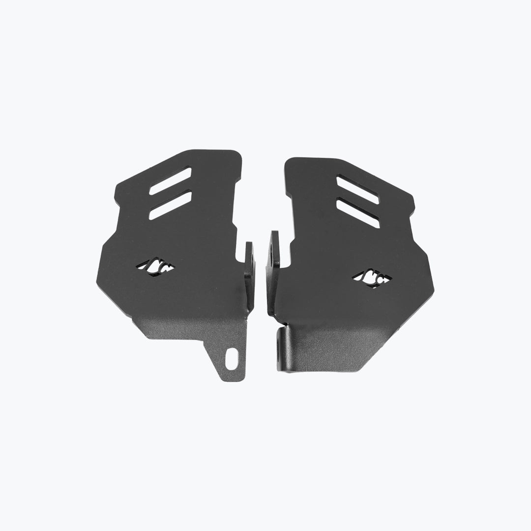 Legundary Bolster Pillion Footrest Black for TVS Apache RTX 300