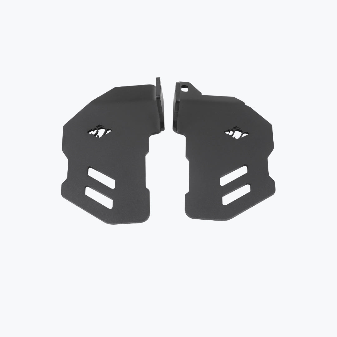 Legundary Bolster Pillion Footrest Black for TVS Apache RTX 300