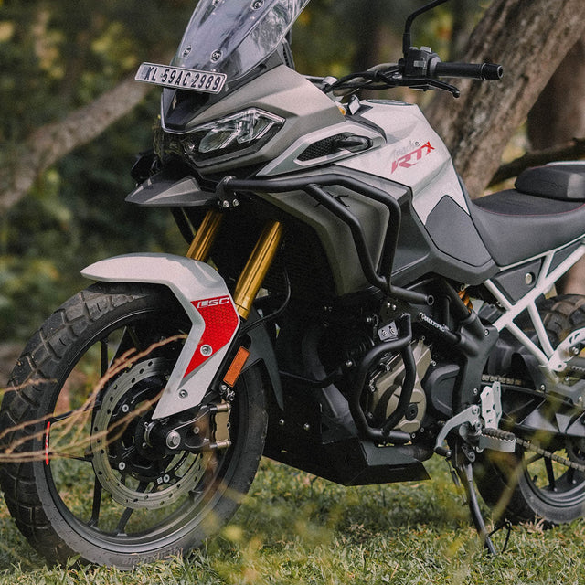 Legundary Raptor Crash Guard Upper Lower Set Black for TVS Apache RTX 300
