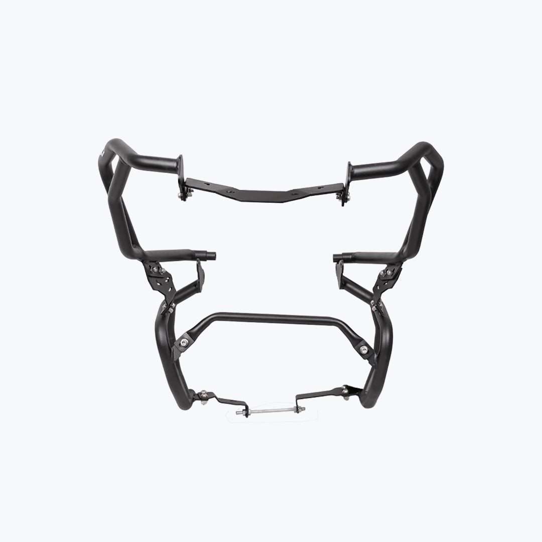 Legundary Raptor Crash Guard Upper Lower Set Black for TVS Apache RTX 300