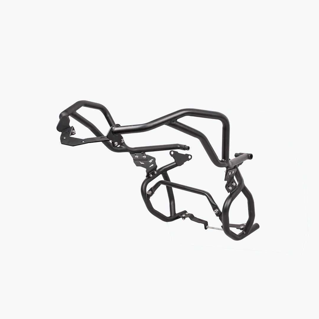 Legundary Raptor Crash Guard Upper Lower Set Black for TVS Apache RTX 300