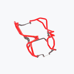Legundary Raptor Crash Guard Upper Lower Set Red for TVS Apache RTX 300