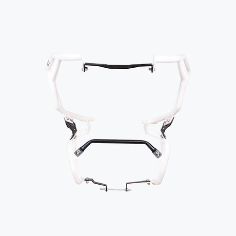 Legundary Raptor Crash Guard Upper Lower Set White for TVS Apache RTX 300