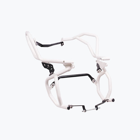 Legundary Raptor Crash Guard Upper Lower Set White for TVS Apache RTX 300