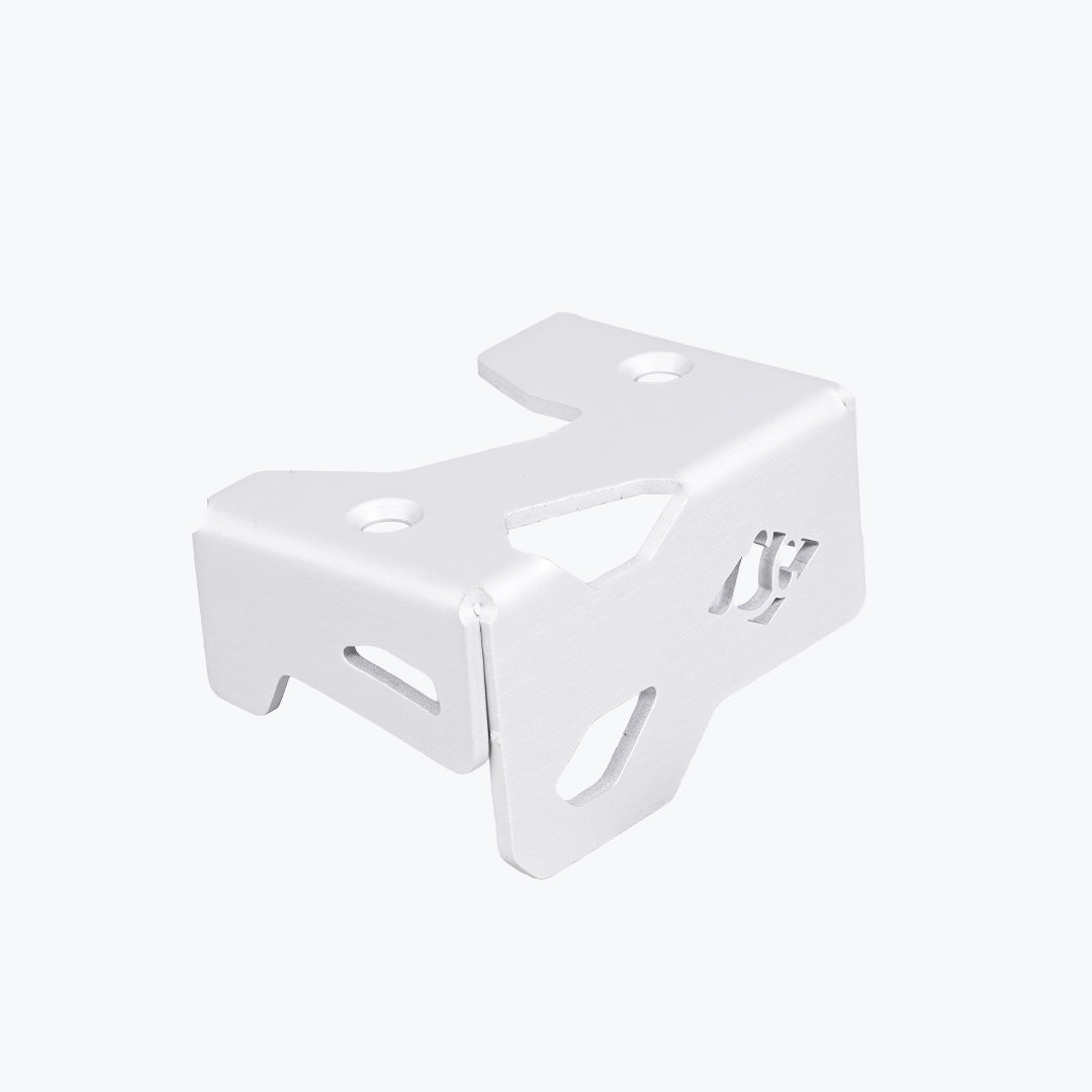 Legundary Tricorn Aluminium Front Oil Cap Silver for TVS Apache RTX 300