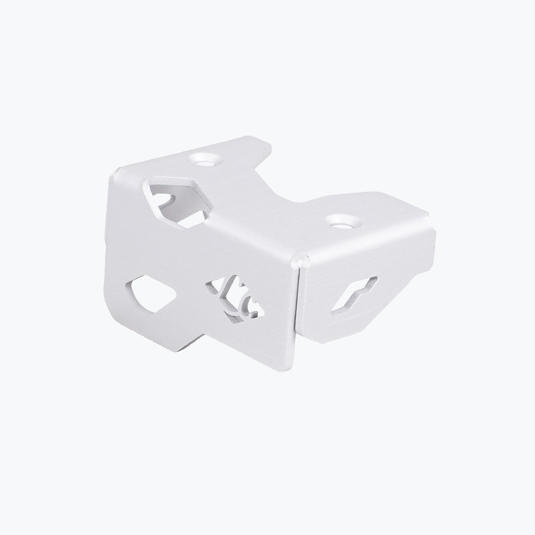 Legundary Tricorn Aluminium Front Oil Cap Silver for TVS Apache RTX 300