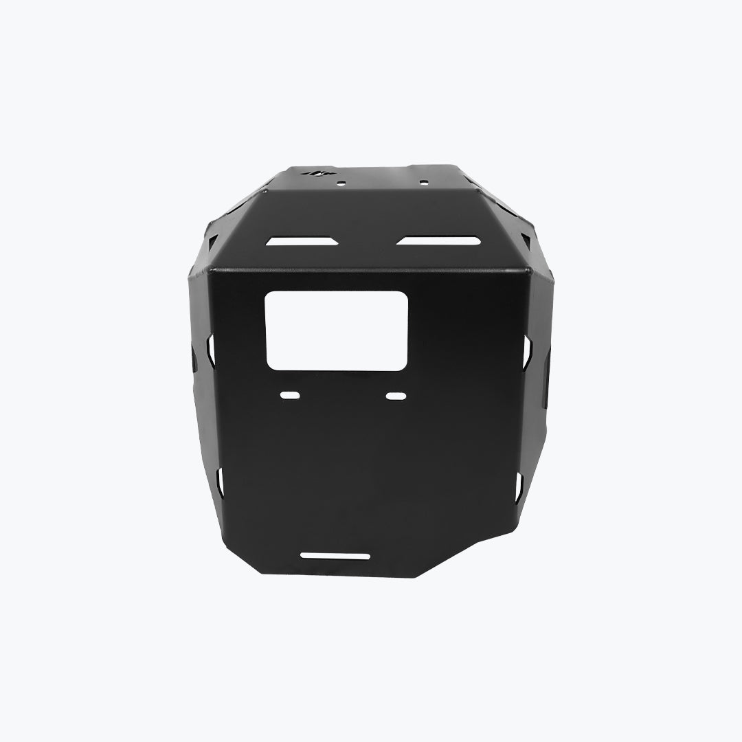Legundary Vambrace Aluminium Bashplate Black for TVS Apache RTX 300