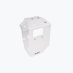 Legundary Vambrace Aluminium Bashplate Silver for TVS Apache RTX 300