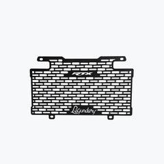 Legundary Vector Aluminium Radiator Grill Black for TVS Apache RTX 300