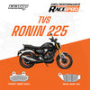 66BHP Race Pro Sintered Brake Pads for TVS Ronin 225 Front 66RP-250-2 Rear 66RP-182 high performance braking upgrade