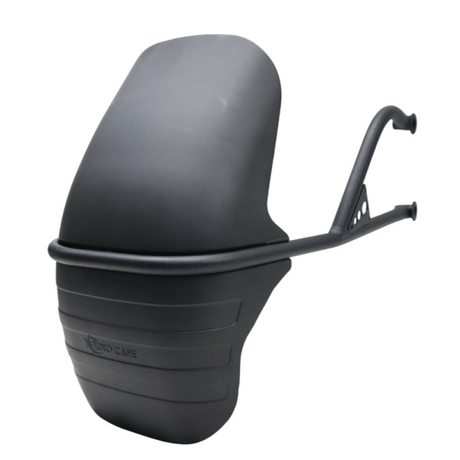 MotoCare tyre hugger for Guerrilla 450