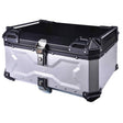 LGP 65L aluminum top box with backrest in black

