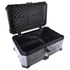 LGP 65L aluminum top box with backrest in black

