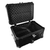 LGP 65L aluminum top box with backrest in black

