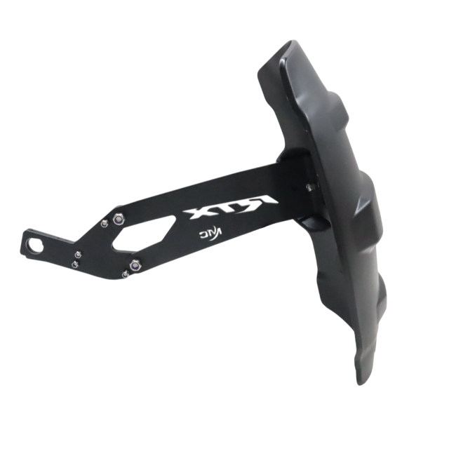 MotoCare Tyre Hugger for TVS Apache RTX 300 Rear Mudguard Protection