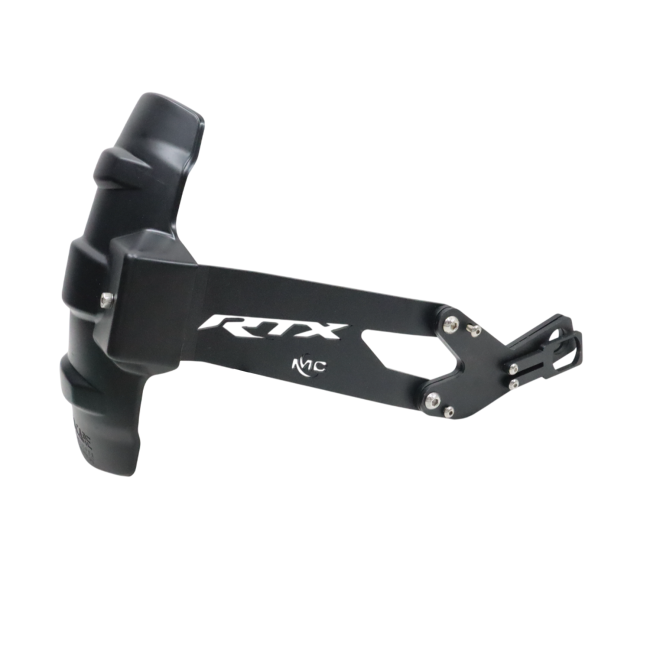 MotoCare Tyre Hugger for TVS Apache RTX 300 Rear Mudguard Protection