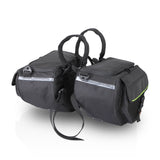 Guardian Gears SideKick Sports 45L Motorcycle Saddlebags with Waterproof Inner Dry Bags and Rain Covers