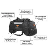 Guardian Gears Rhino 70L Waterproof Motorcycle Tail Bag with Dry Bag and Rain Cover