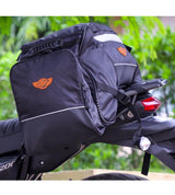 Guardian Gears Rhino 70L Waterproof Motorcycle Tail Bag with Dry Bag and Rain Cover