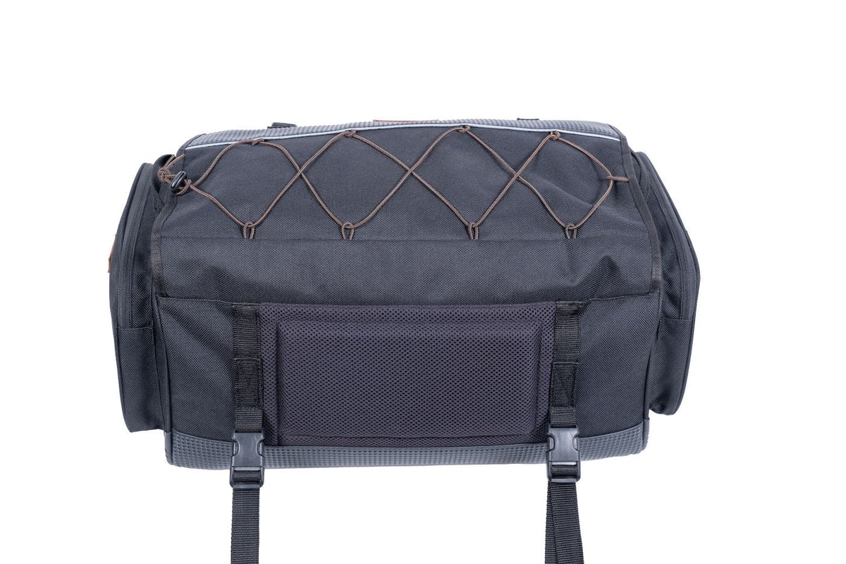 Guardian Gears Alpha 60L Universal Waterproof Motorcycle Tail Bag with Rain Cover and Inner Dry Bags