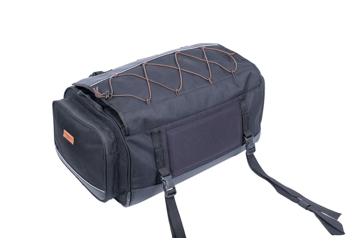 Guardian Gears Alpha 60L Universal Waterproof Motorcycle Tail Bag with Rain Cover and Inner Dry Bags