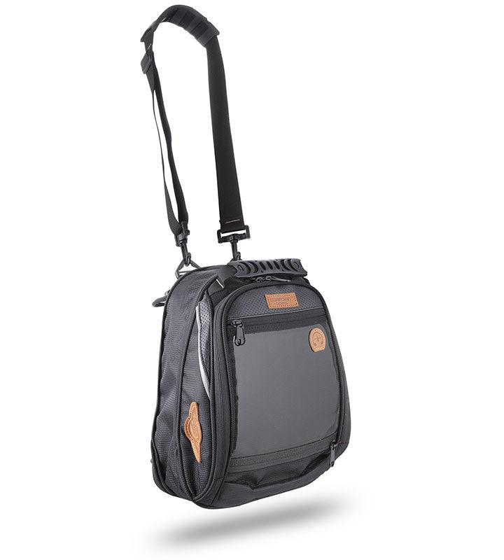 Guardian Gears Jaws Mini 18L magnetic tank bag mounted on Royal Enfield