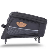 Guardian Gears Alpha 20L adventure motorcycle tank bag on Royal Enfield Himalayan