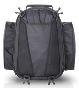 Guardian Gears Shark 28L expandable motorcycle tank bag mounted on Royal Enfield