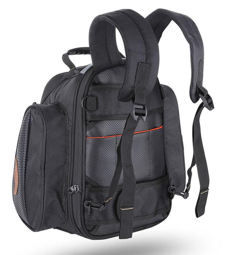 Guardian Gears Jaws 28L magnetic motorcycle tank bag mounted on Royal Enfield