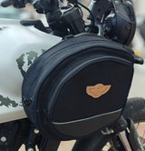 Guardian Gears side frame bag mounted on Royal Enfield Himalayan 450