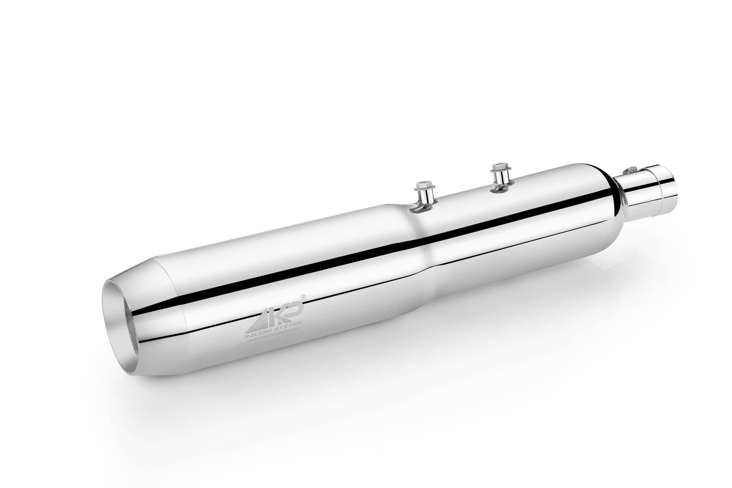 KP Racing Thor Silver Exhaust Royal Enfield Bullet 350 stainless steel 304