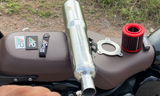 KP Racing Thor Silver Exhaust Combo Kit Royal Enfield Stage 2 Performance Upgrade