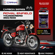 CRANK1 CFB312 Carbon Brake Pads Rear for Royal Enfield Thunderbird 350 500