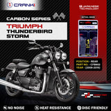 CRANK1 CFB902 rear carbon brake pads for Triumph Thunderbird Storm 2009-2019