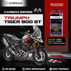 CRANK1 CFB744 carbon front brake pads for Triumph Tiger 900 Rally Pro