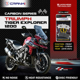 CRANK1 CFB744 carbon front brake pads for Triumph Tiger Explorer 1200