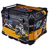 LGP 45L Yellow GS ADV aluminum motorcycle top box with backrest

