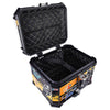 LGP 45L Yellow GS ADV aluminum motorcycle top box with backrest

