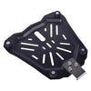LGP 45L Yellow GS ADV aluminum motorcycle top box with backrest


