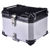 LGP 45L aluminium motorcycle top box with backrest

