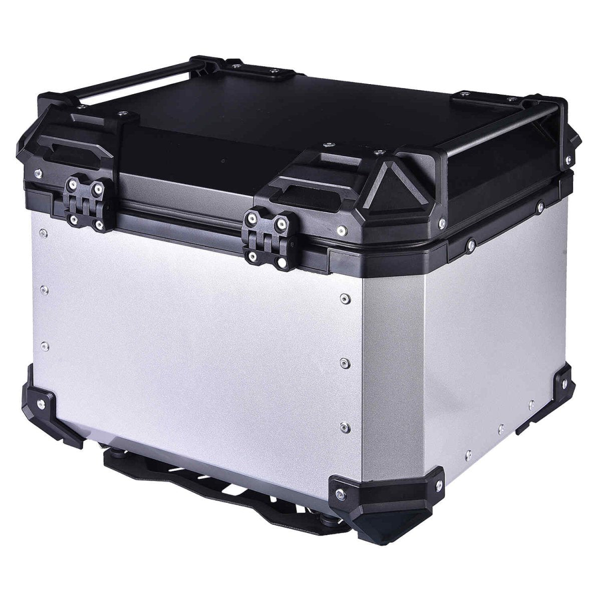 LGP 45L aluminium motorcycle top box with backrest

