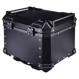 LGP 45L aluminium motorcycle top box with backrest

