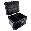 LGP 45L aluminium motorcycle top box with backrest

