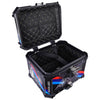 LGP 45L GS Moto ADV aluminum motorcycle top box black graphics

