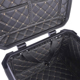 LGP 45L GS Moto ADV aluminum motorcycle top box black graphics

