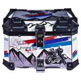 LGP 45L GS ADV Aluminum Motorcycle Top Box with Backrest | IPX5 Waterproof
