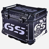 LGP 45L Black GS aluminum motorcycle top box

