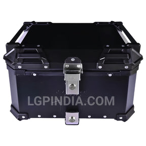 LGP 45L Black Speed 400 aluminum motorcycle top box

